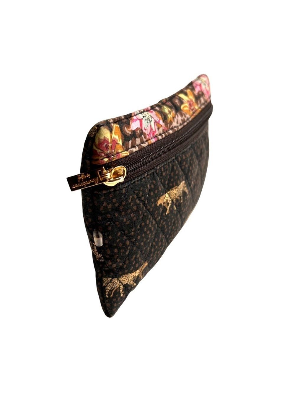 Americana By Sharif Cheetah Cosmetic Bag